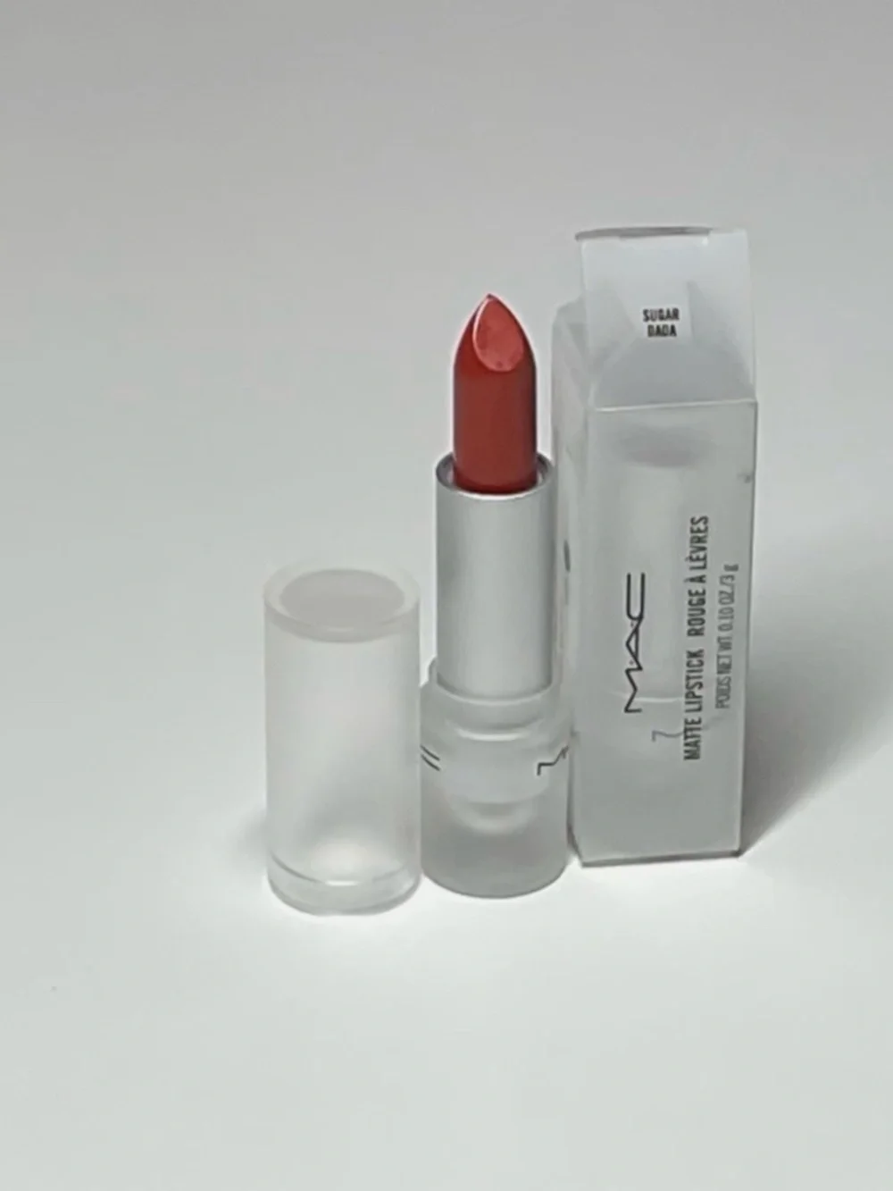 MAC MATTE LIPSTICK ~ SUGAR DADA ~ LE ~ BNIB ~ ORIGINAL FORMULA